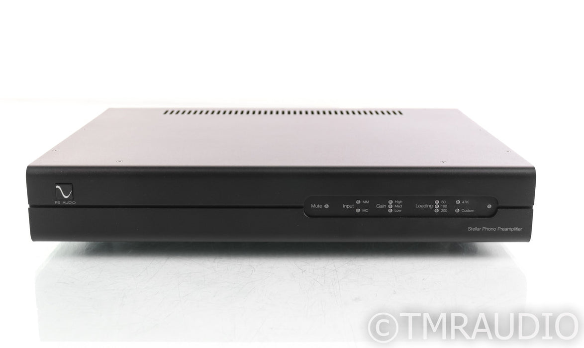 PS Audio Stellar MM / MC Phono Preamplifier; Black; Remote (Used)