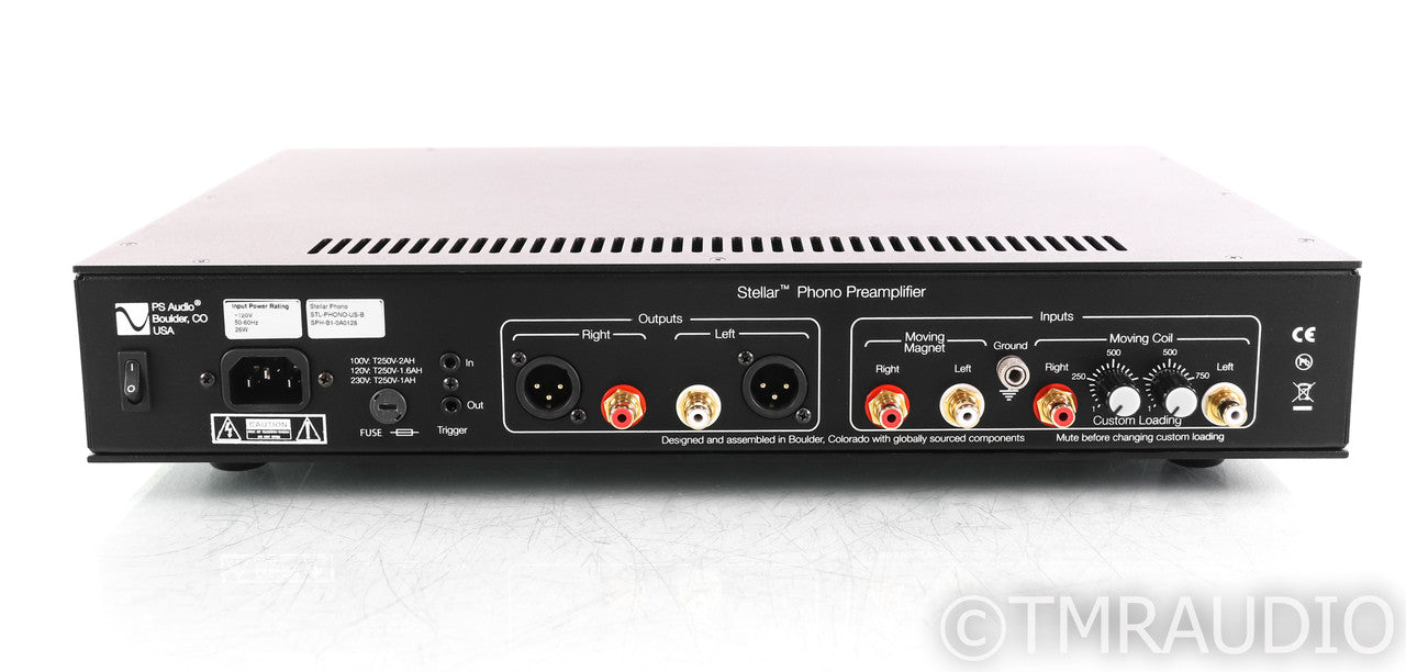 PS Audio Stellar MM / MC Phono Preamplifier; Black; Remote (Used)