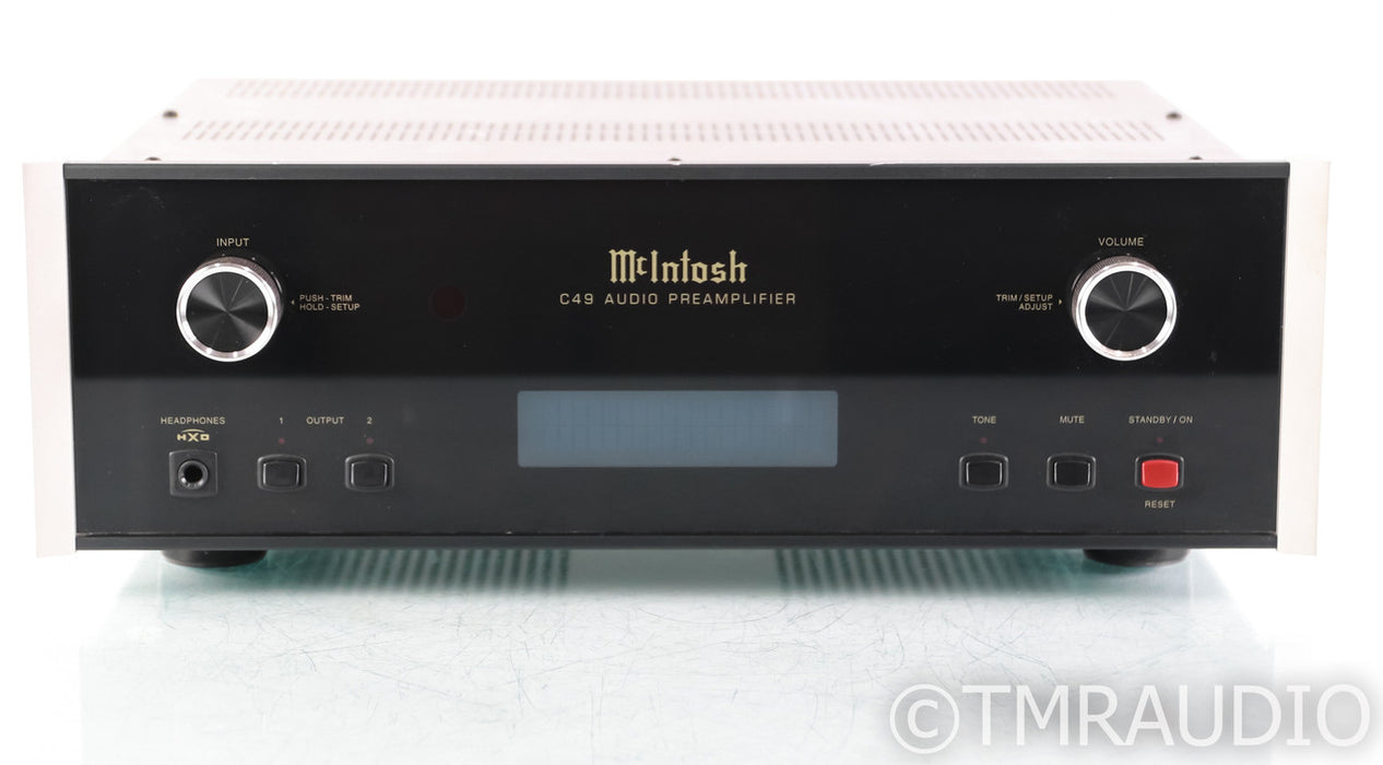 McIntosh C49 Stereo Preamplifier; C-49; Remote; MM / MC Phono