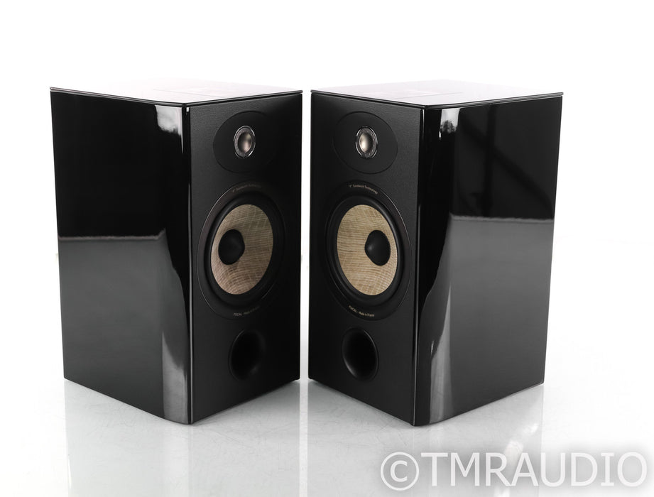 Focal Aria 906 Bookshelf Speakers; Gloss Black Pair (Open Box)