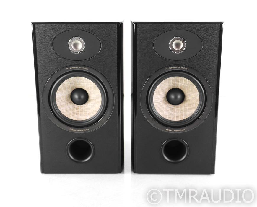 Focal Aria 906 Bookshelf Speakers; Gloss Black Pair (Open Box)