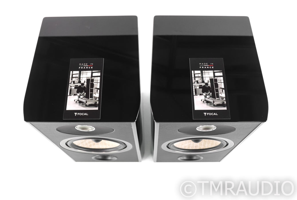 Focal Aria 906 Bookshelf Speakers; Gloss Black Pair (Open Box)