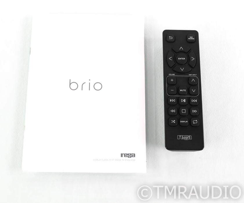 Rega Brio Stereo Integrated Amplifier; Remote; MM Phono