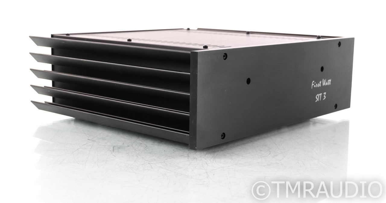 First Watt SIT 3 Stereo Power Amplifier; SIT3; Black