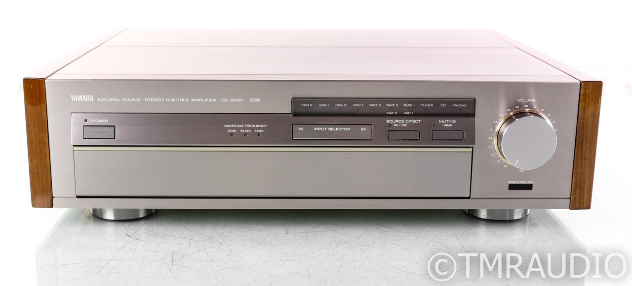 Yamaha CX-2000 Vintage Stereo Preamplifier; CX2000; MM / MC Phono; Remote