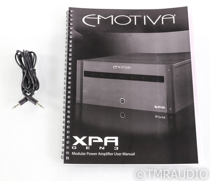 Emotiva XPA-9 Gen 3 Nine Channel Power Amplifier; XPA-NINE | 5.2s