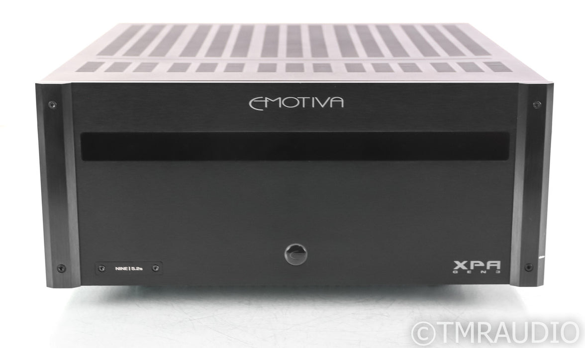 Emotiva XPA-9 Gen 3 Nine Channel Power Amplifier; XPA-NINE | 5.2s
