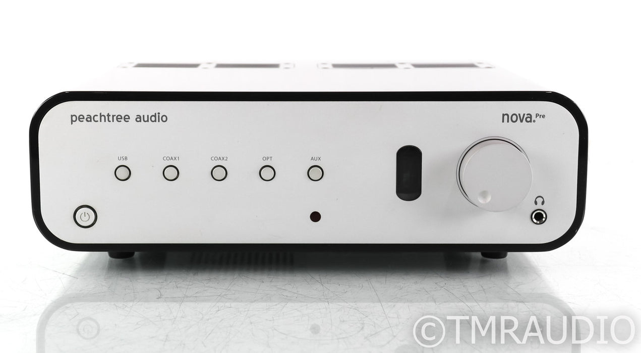 Peachtree Nova Pre Stereo Preamplifier; Gloss Black; Remote