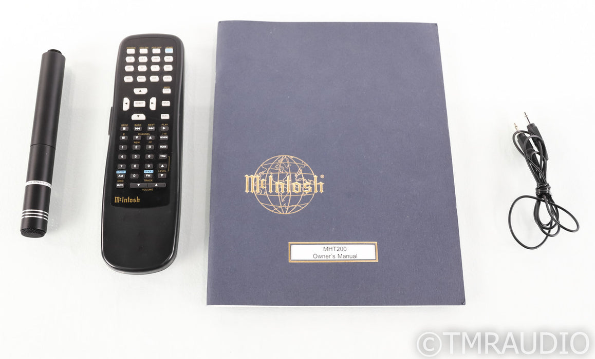 McIntosh MHT200 8.1 Channel Home Theater Receiver; MHT-200; Remote