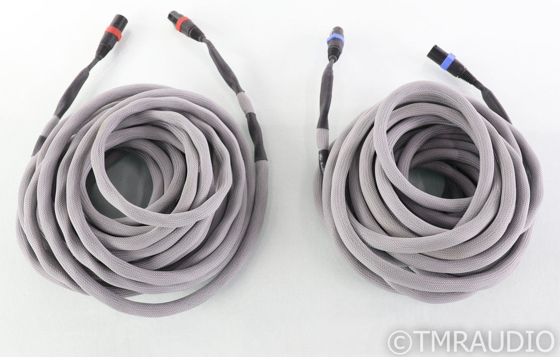 Kubala Sosna Fascination XLR Cables; 12m Pair Balanced Interconnects