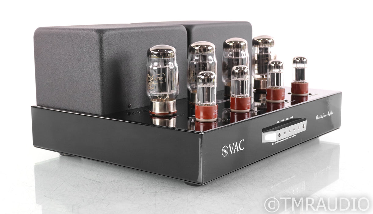 VAC Phi 170 iQ Stereo Tube Power Amplifier; Rev. A; Black