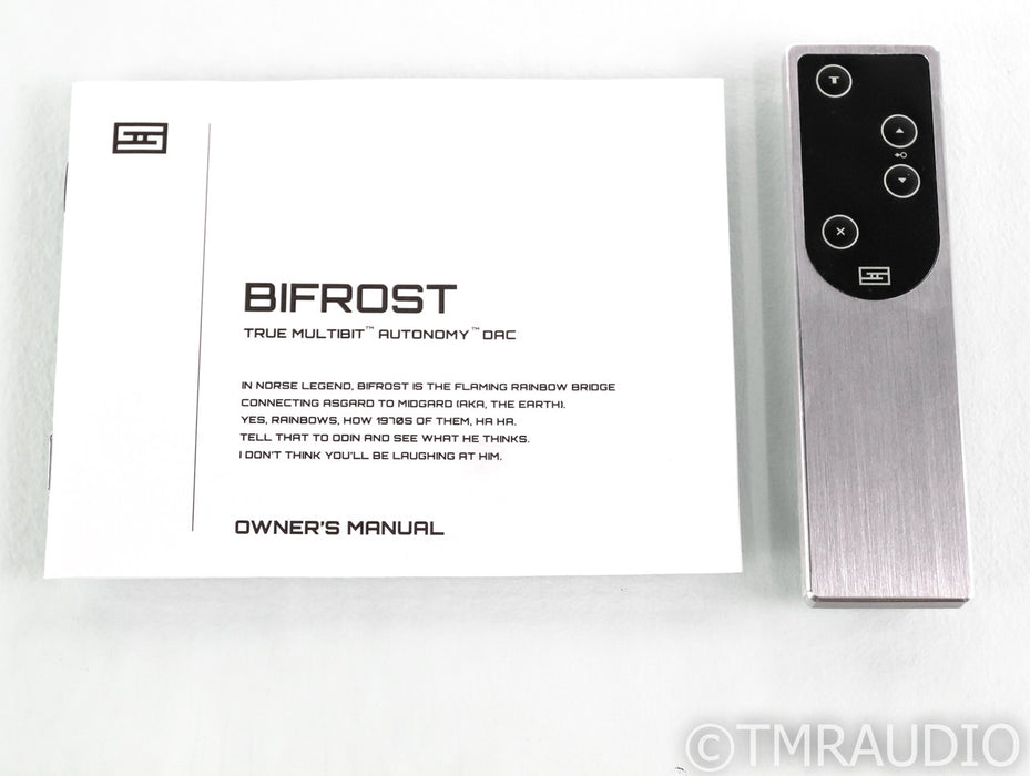 Schiit Bifrost 2 DAC; D/A Converter; Remote