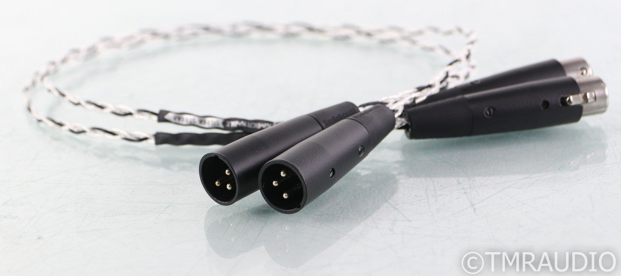 Kimber Kable Silver Streak XLR Cables; 0.75m Balanced Interconnects (Open Box)