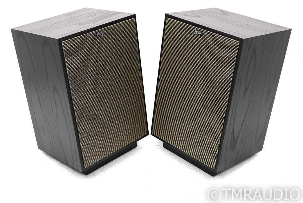 Klipsch Heritage Heresy IV Floorstanding Speakers; Black Ash Pair (New/Open Box)