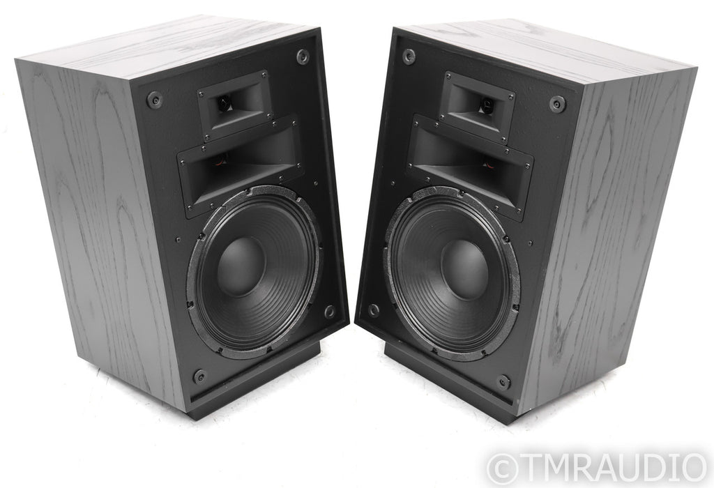 Klipsch Heritage Heresy IV Floorstanding Speakers; Black Ash Pair (New/Open Box)
