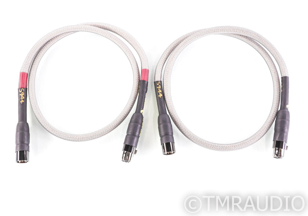 Triode Wire Labs Spirit II XLR Cables; 1m Pair Balanced Interconnects; Spirit2