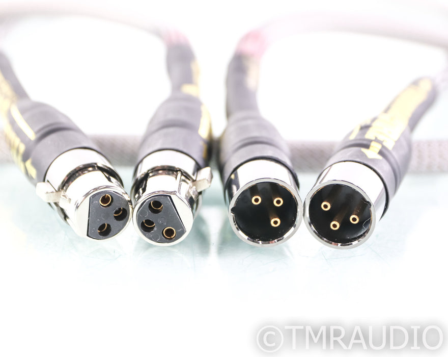 Triode Wire Labs Spirit II XLR Cables; 1m Pair Balanced Interconnects; Spirit2