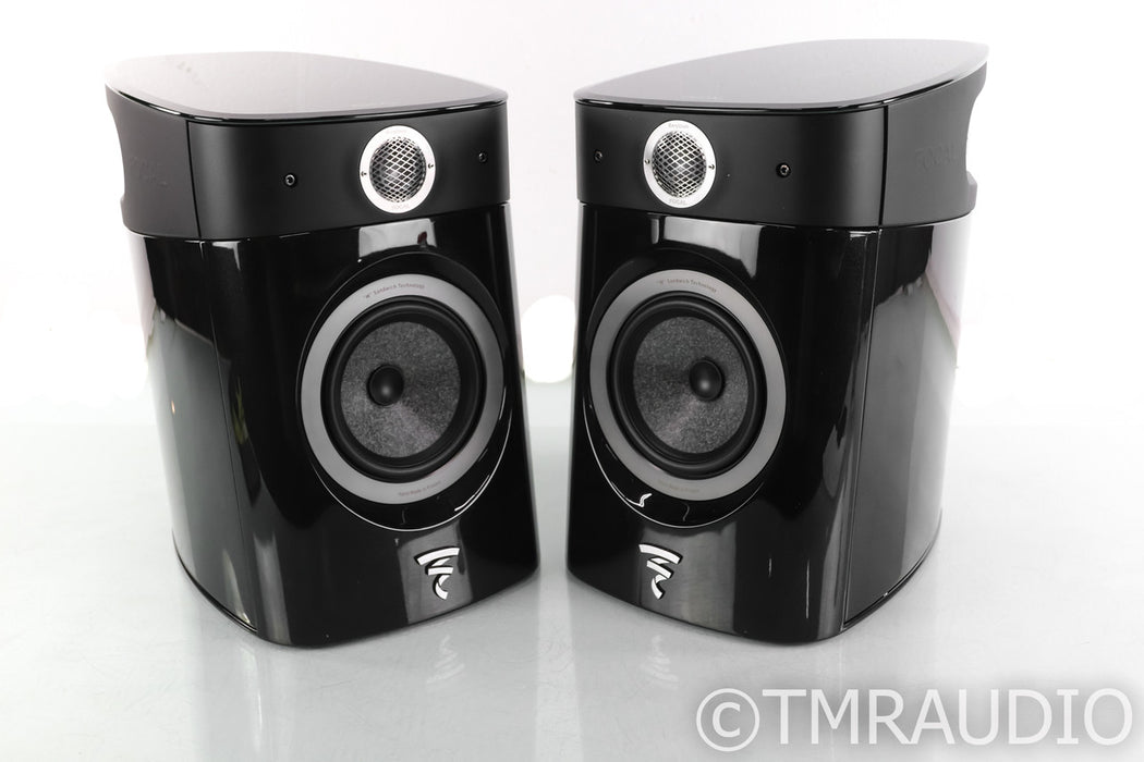 Focal Sopra No.1 Bookshelf Speakers; Black Lacquer Pair (Open Box)