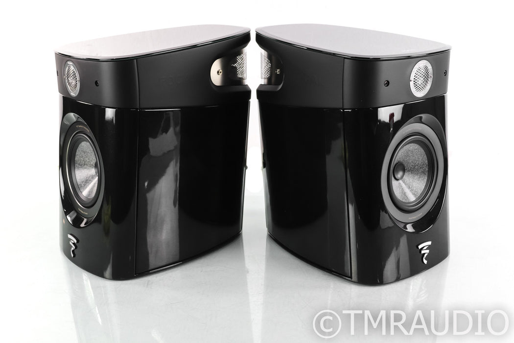 Focal Sopra No.1 Bookshelf Speakers; Black Lacquer Pair (Open Box)