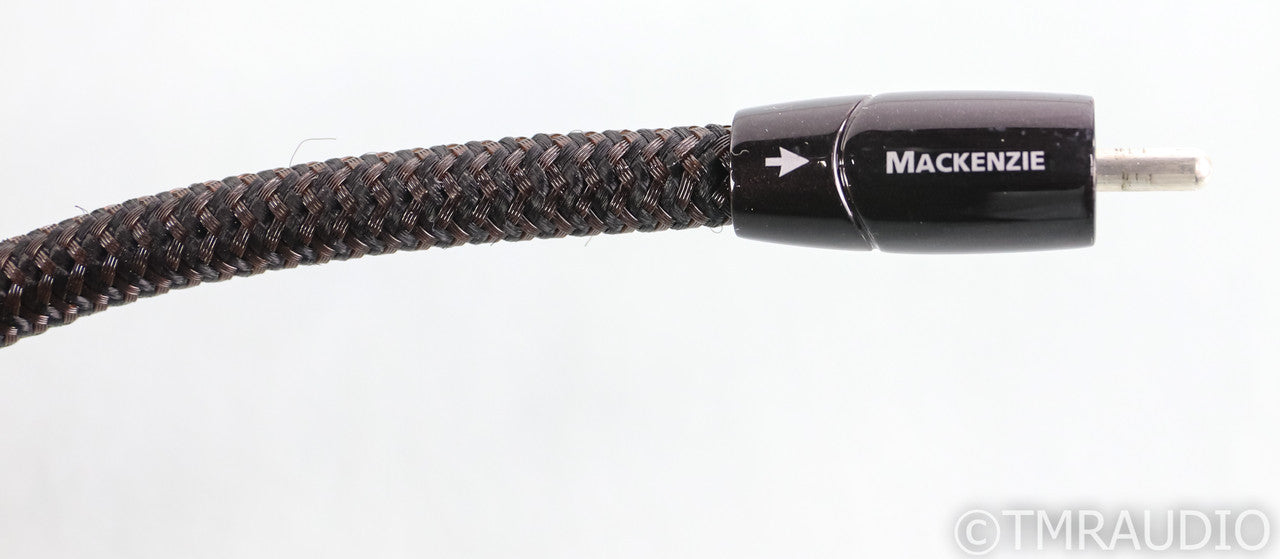 AudioQuest Mackenzie RCA Cables; 3m Pair Interconnects