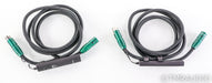 AudioQuest Columbia XLR Cables; 2m Pair Balanced Interconnects; 72v DBS