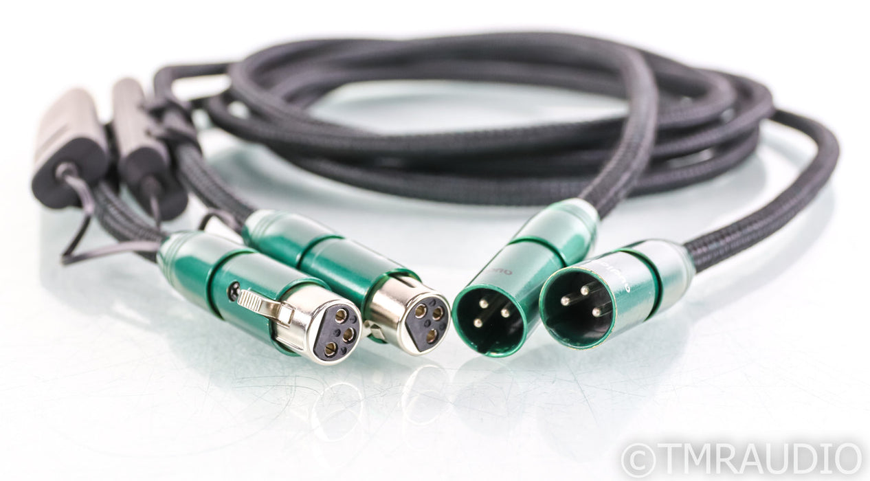 AudioQuest Columbia XLR Cables; 2m Pair Balanced Interconnects; 72v DBS