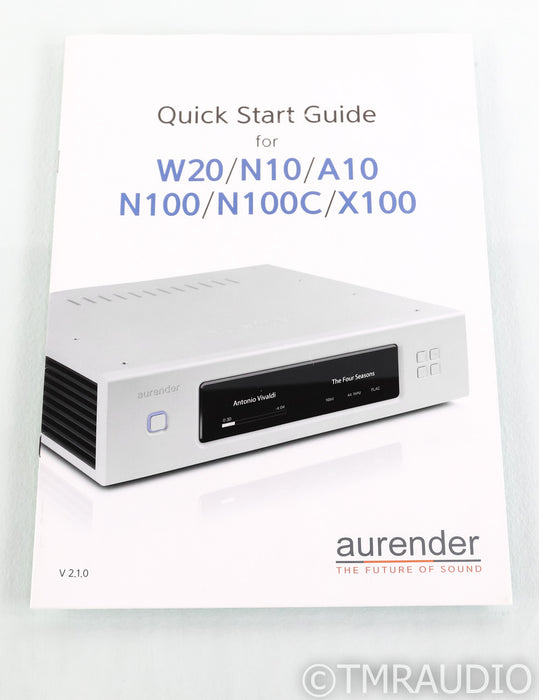 Aurender N100H Network Server / Streamer; 4TB HDD; Black