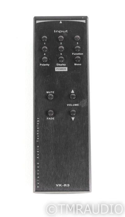 Balanced Audio Technology VK-33 Stereo Tube Preamplifier; VK33