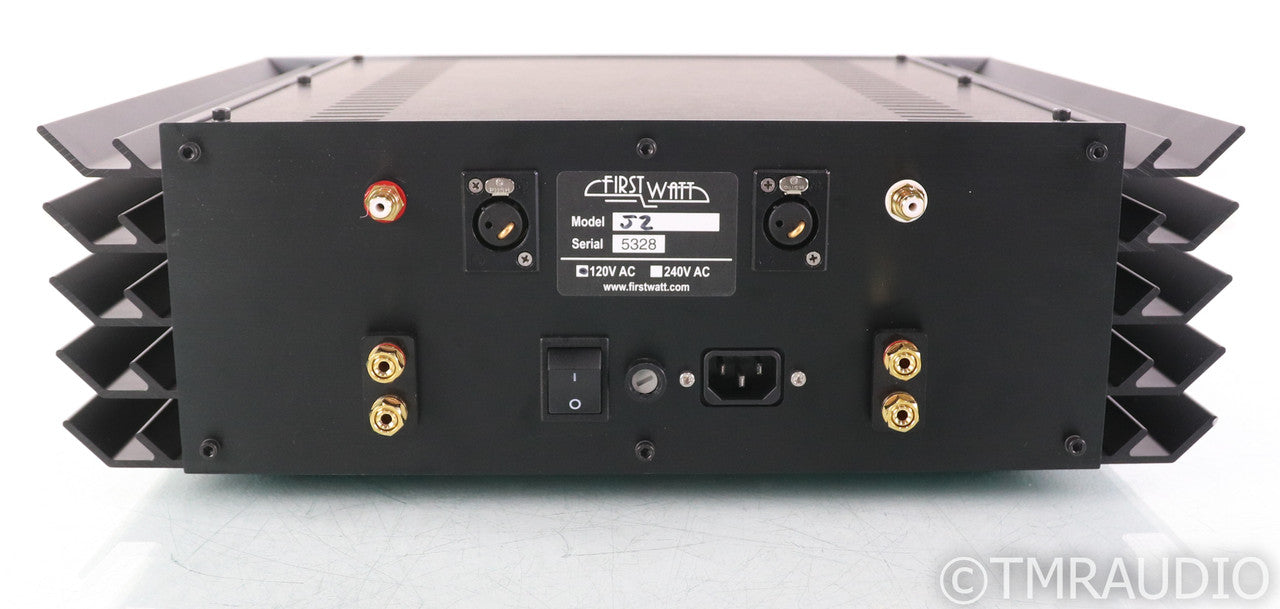 First Watt J2 Stereo Power Amplifier; J-2; Silver; Nelson Pass (Very Low Hours)