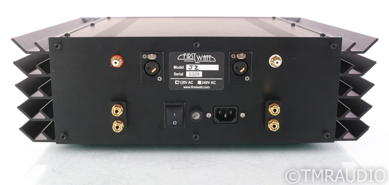 First Watt J2 Stereo Power Amplifier; J-2; Silver; Nelson Pass (Very Low Hours)