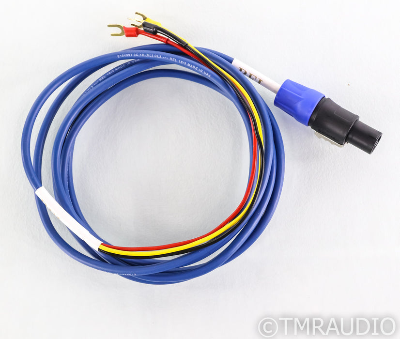 REL Bassline Blue Speakon Subwoofer Cable; 3m Interconnect (Open Box)