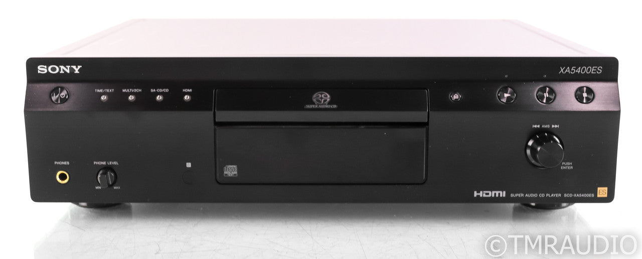 Sony SCD-XA5400ES SACD / CD Player; XA-5400ES; Black; Remote