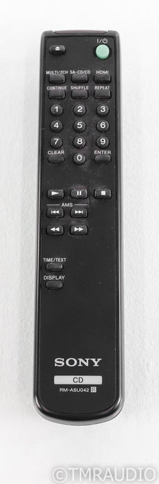 Sony SCD-XA5400ES SACD / CD Player; XA-5400ES; Black; Remote