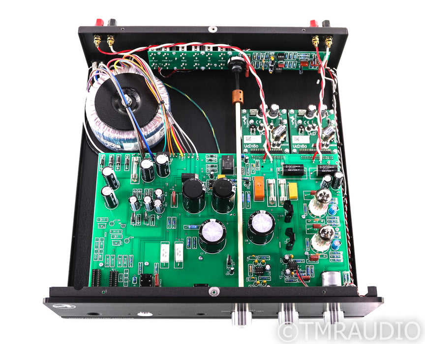 Rogue Audio Sphinx V2 Stereo Tube Hybrid Integrated Amplifier; Black; MM Phono