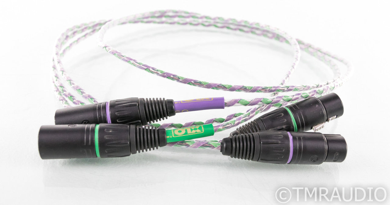 XLO Reference Type 2 XLR Cables; 1.5m Pair Balanced Interconnects