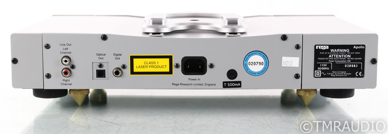 Rega Apollo CD Player; Remote; Silver