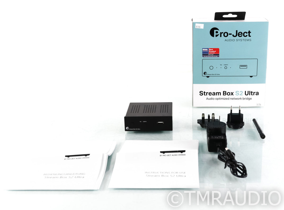 Pro-Ject Stream Box S2 Ultra Network Streamer; Roon Ready — The Music Room