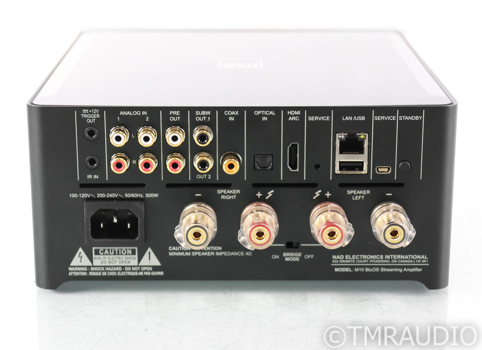 NAD M10 Stereo Integrated Amplifier; Network Streamer; Roon Ready