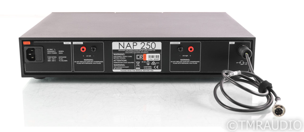 Naim NAP250-DR Stereo Power Amplifier; NAP-250