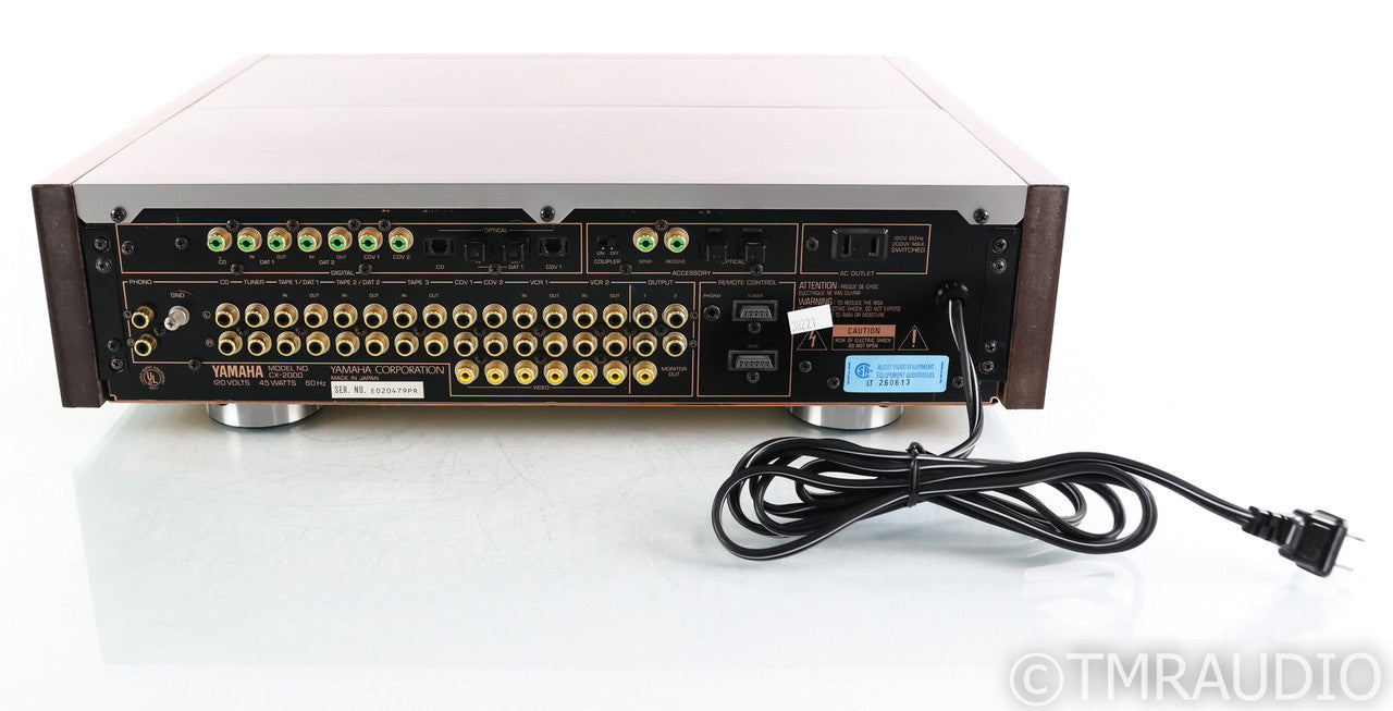 Yamaha CX-2000 Vintage Stereo Preamplifier; CX2000; MM / MC Phono (No Remote)