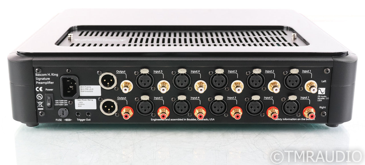 PS Audio PerfectWave BHK Stereo Tube Preamplifier; Black; Remote (Used)
