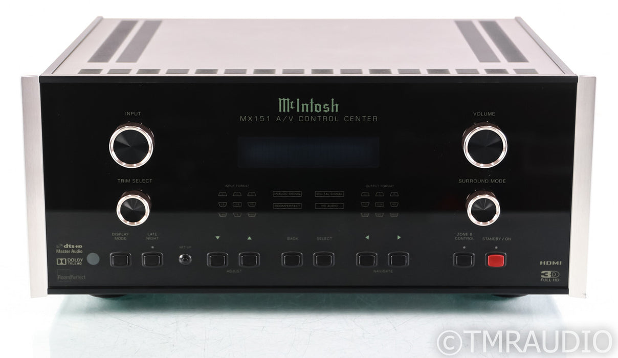 McIntosh MX151 7.1 Channel Home Theater Processor; MX-151; Remote