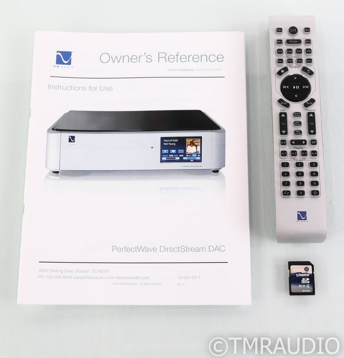 PS Audio PerfectWave DirectStream DAC; DSD; D/A Converter; Remote (Used)
