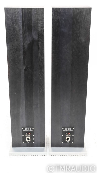 Zu Audio Druid Mk.V Floorstanding Speakers; Rev A; Black Hickory Pair