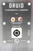 Zu Audio Druid Mk.V Floorstanding Speakers; Rev A; Black Hickory Pair