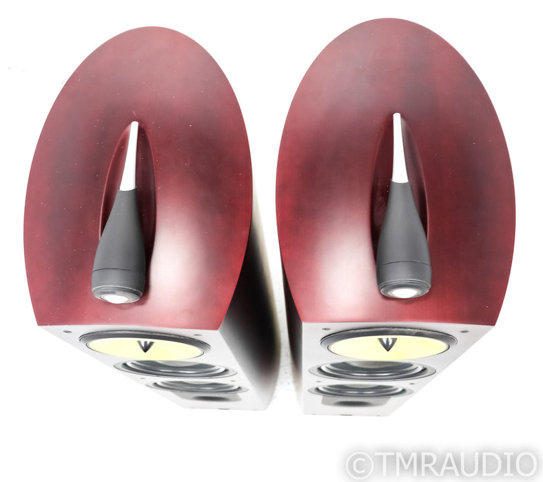 B&W Nautilus 803 Floorstanding Speakers; Red Cherry Pair