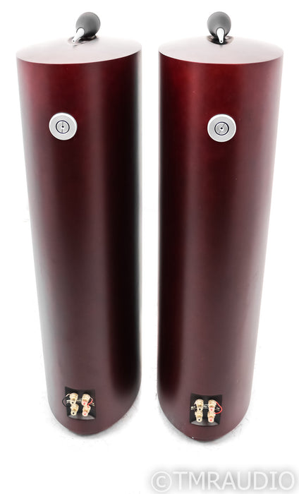 B&W Nautilus 803 Floorstanding Speakers; Red Cherry Pair