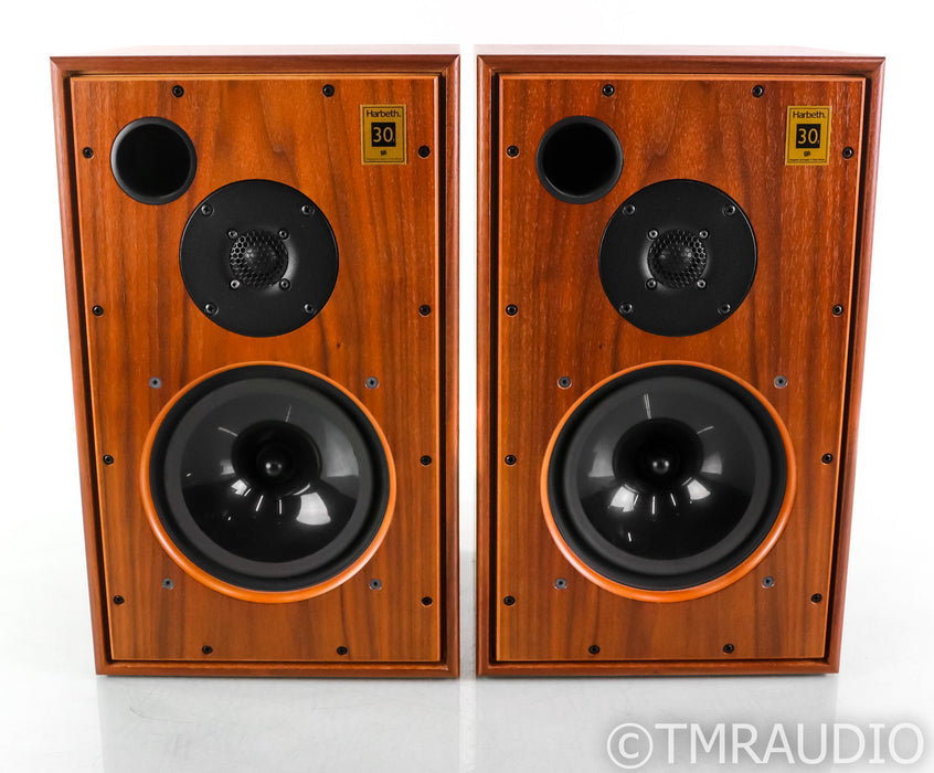 Harbeth 30.1 Bookshelf Speakers; Rosenut Pair