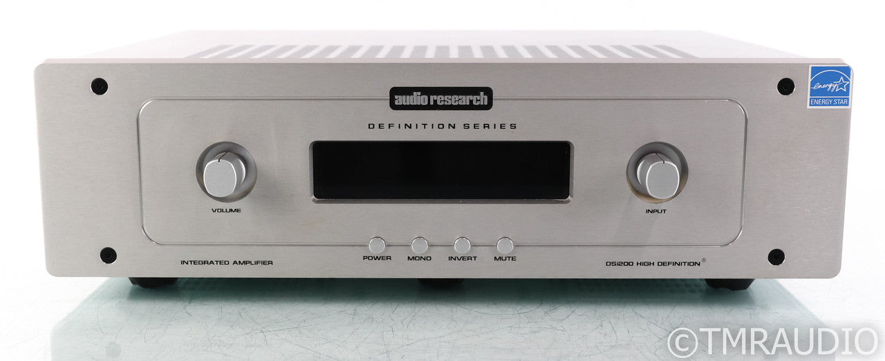 Audio Research DSi200 Stereo Integrated Amplifier; Remote; Silver; DSI-200