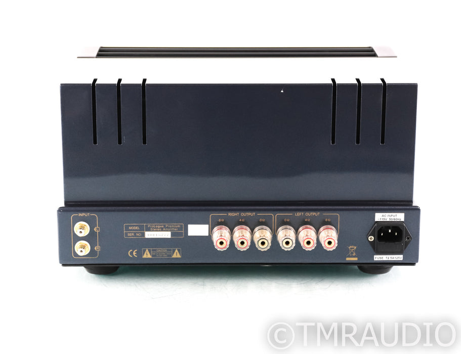 PrimLuna ProLogue Premium Stereo Tube Power Amplifier; Silver